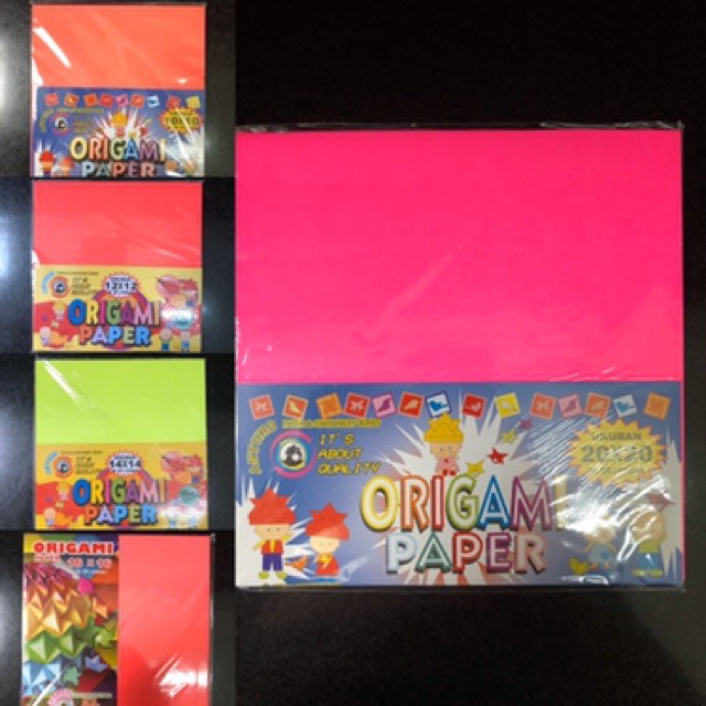 Mainan Anak Kertas Lipat Kertas Warna Kertas Origami
