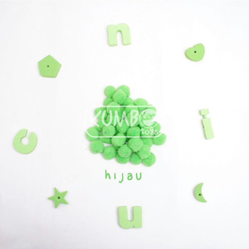 Pompom 2 cm isi 20 pcs