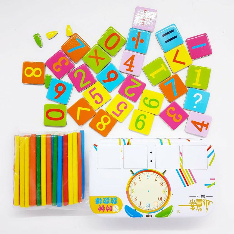 Mainan Edukasi Alat Hitung Anak Stick Kayu