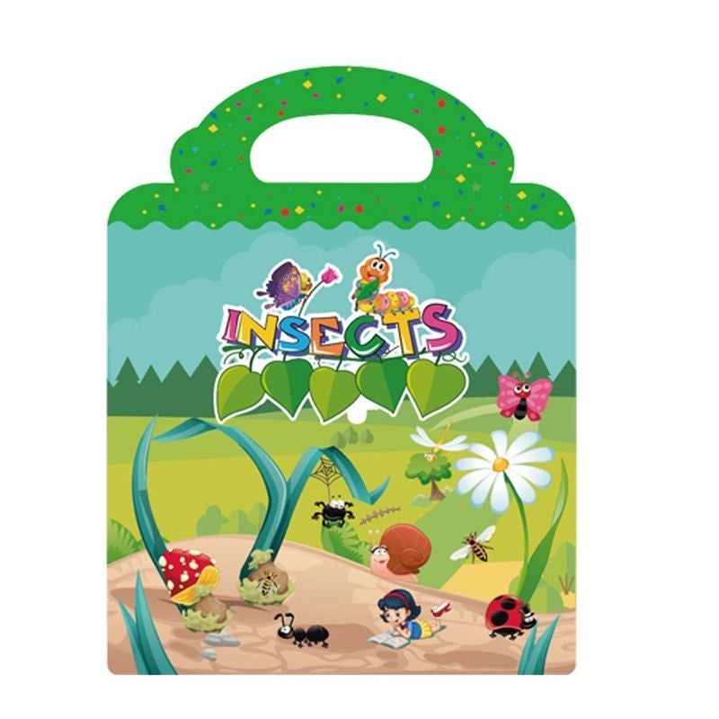 Mainan Edukasi Buku Stiker Anak Sticker Book Activity Kids