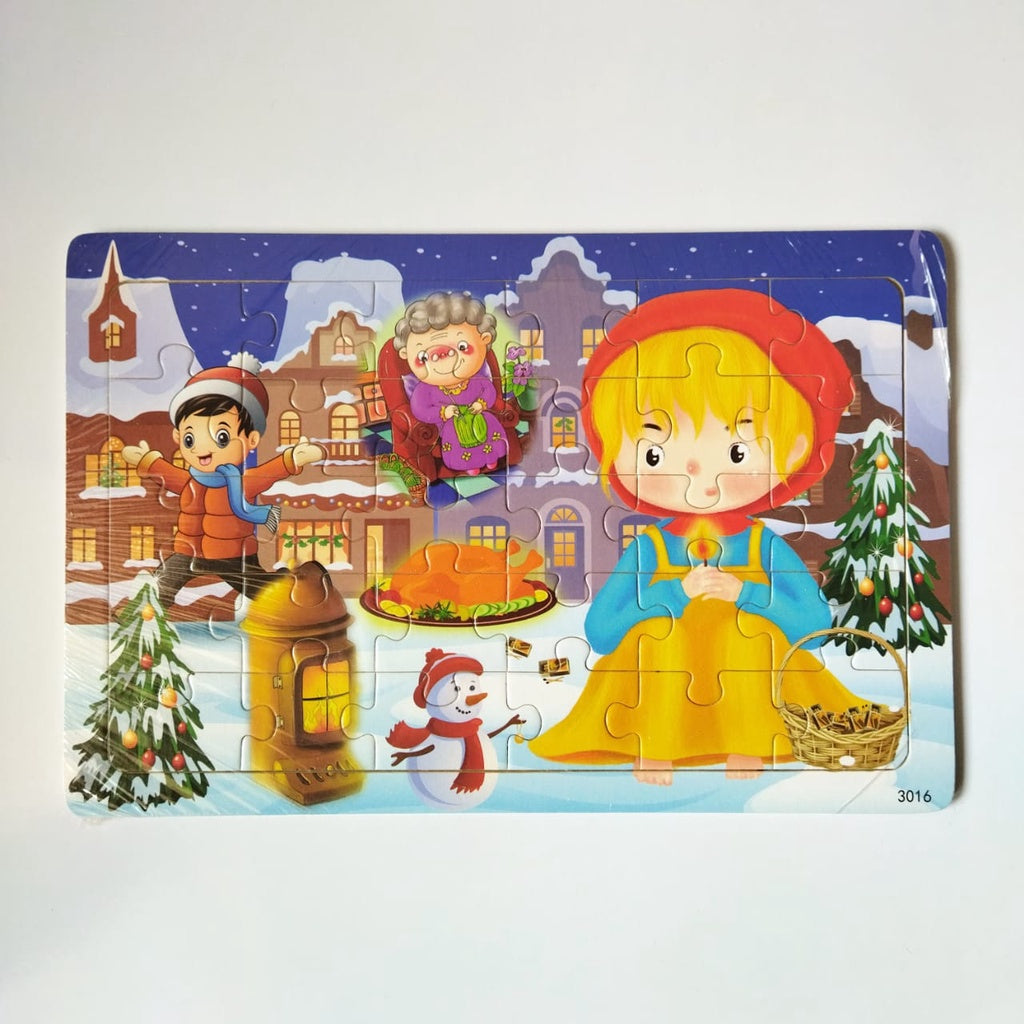 Mainan Edukasi Puzzle Jigsaw Besar Puzzle Kayu Anak