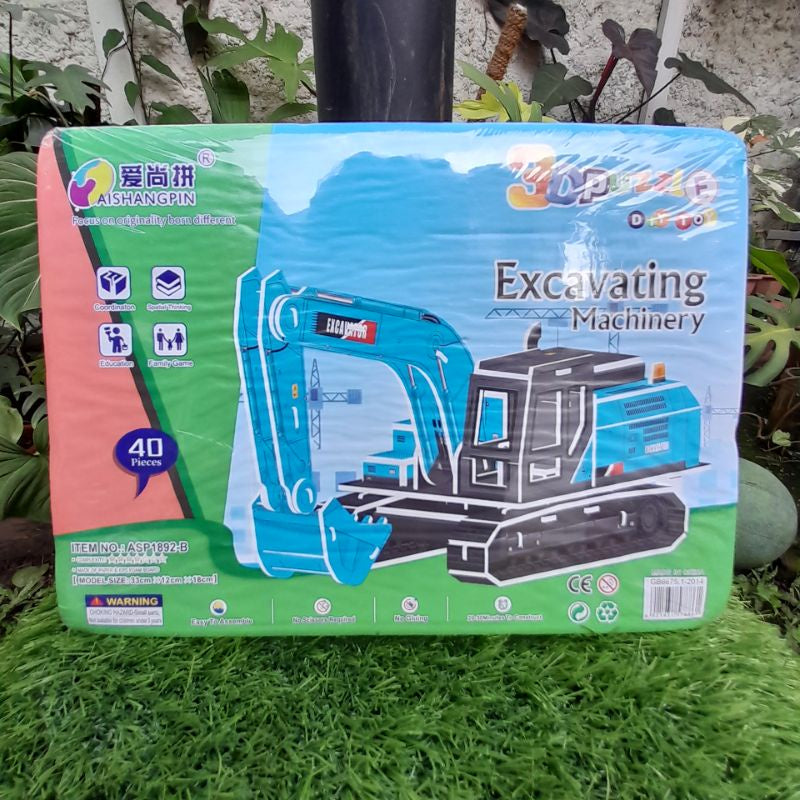 Mainan Edukasi DIY Miniatur Puzzle 3D