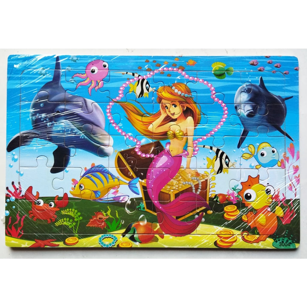 Mainan Edukasi Puzzle Jigsaw Besar Puzzle Kayu Anak