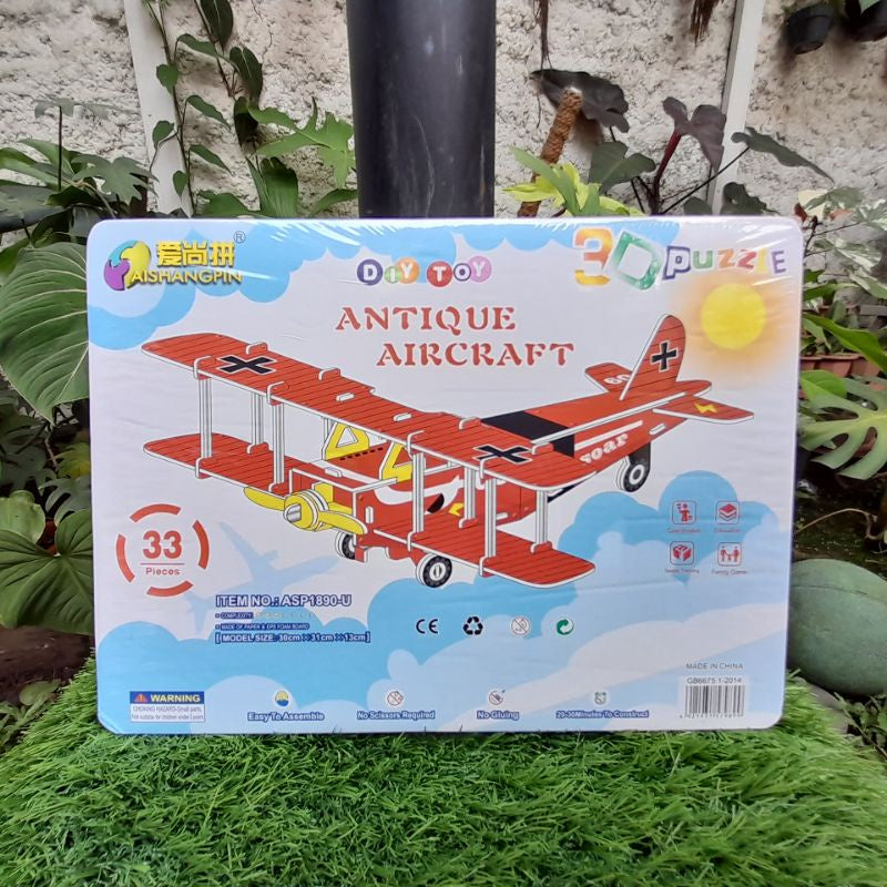 Mainan Edukasi DIY Miniatur Puzzle 3D