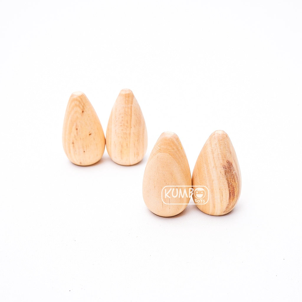 Mainan Edukasi Loose Part Montessori Play Mainan Kayu