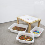 Meja Sensory Meja Belajar Montessori Table