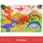 Mainan Edukasi Puzzle Jigsaw Besar Puzzle Kayu Anak