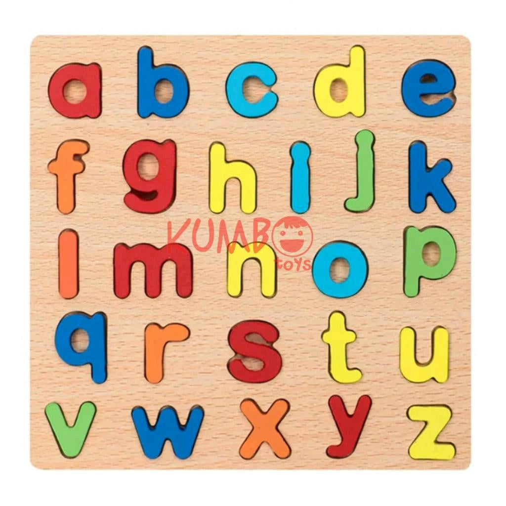 Mainan Edukasi Anak Puzzle 3D Huruf dan Angka