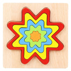 Mainan Anak Puzzle Geometri Bentuk