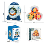 Mainan Edukasi Rubik Kelereng Puzzle Beads Spinner 2 in 1