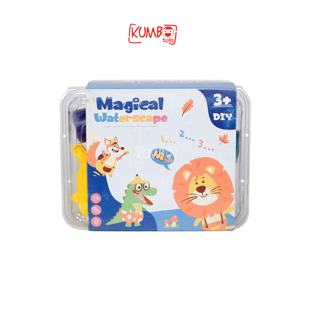 MAINAN EDUKASI MAGICAL WATERSCAPE / PRAKARYA ANAK / DIY COLOURFUL PAINTING EDUCATION