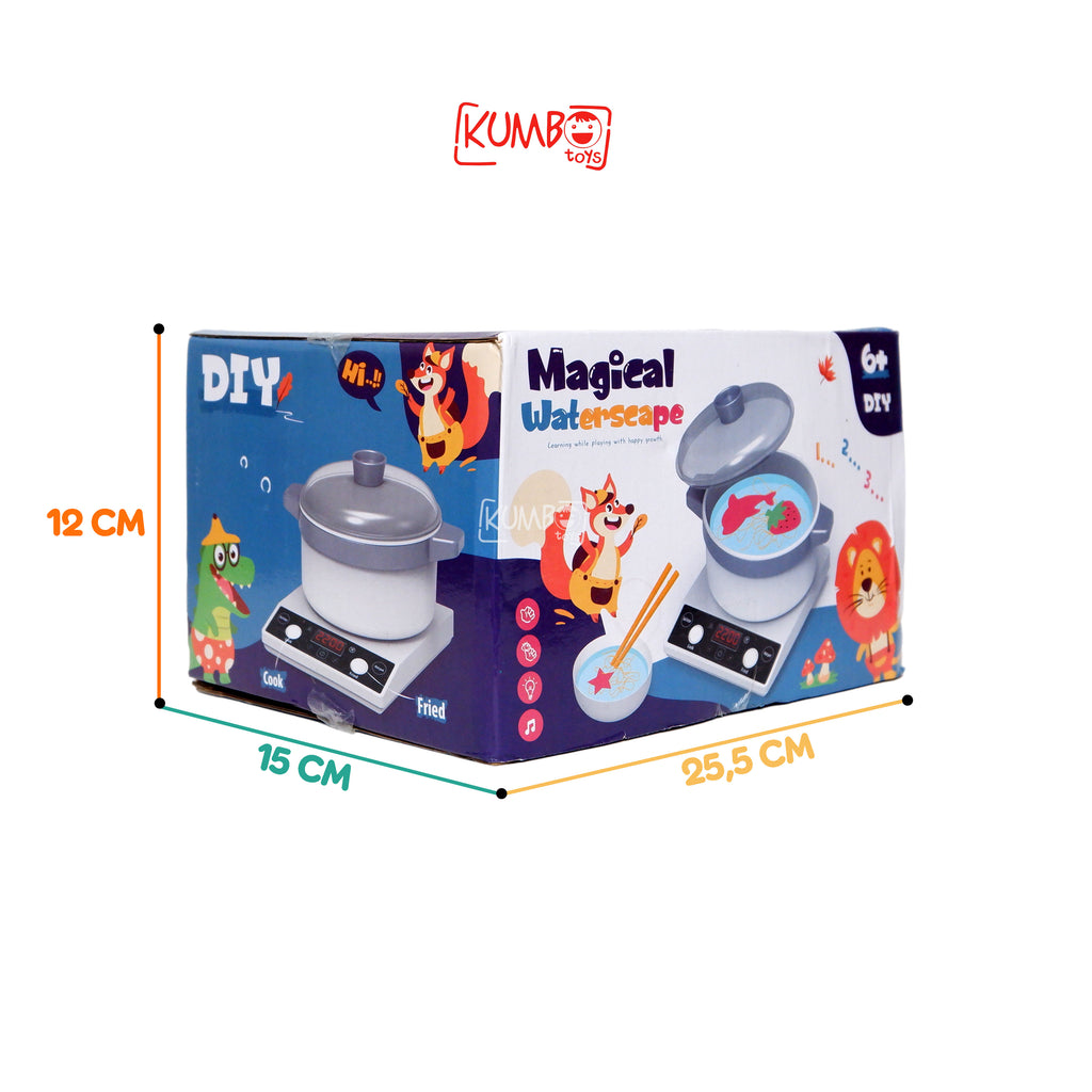 MAINAN EDUKASI MAGICAL WATERSCAPE / PRAKARYA ANAK / DIY COLOURFUL PAINTING EDUCATION