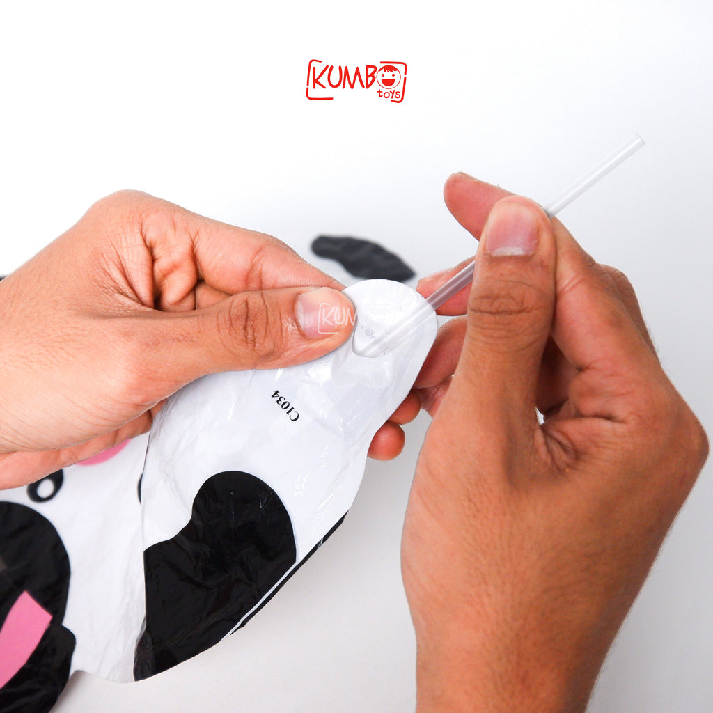 Mainan Anak Balon Foil Bando Karakter Kartun dan Hewan