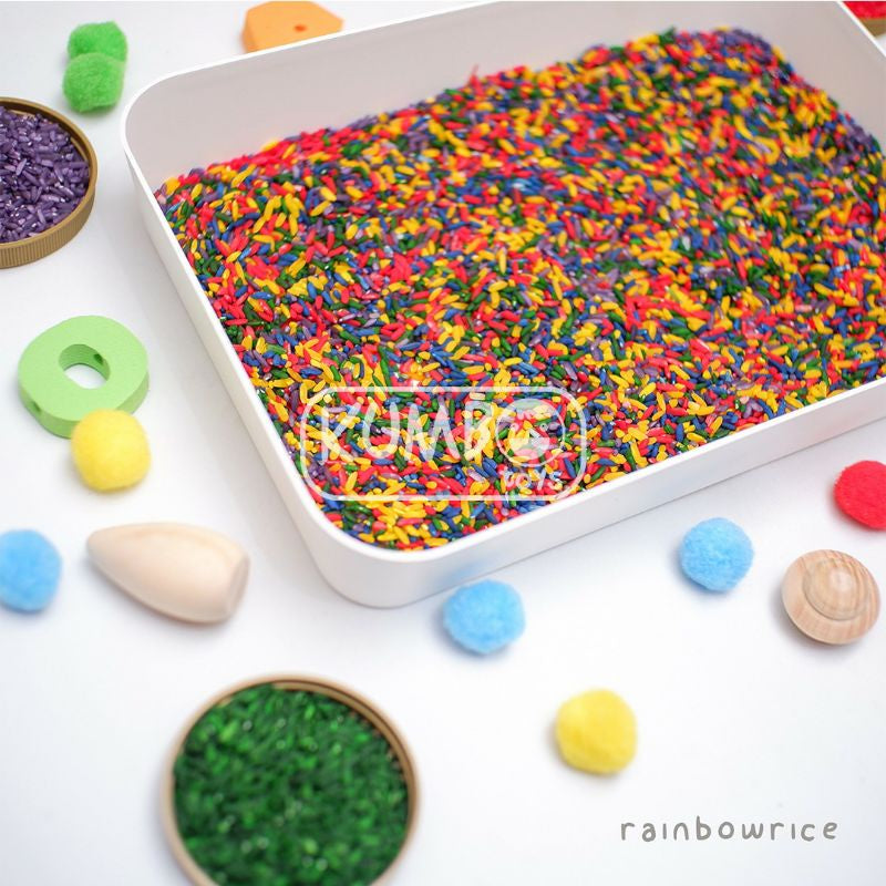 Rainbow Rice Beras Warna Warni Kemasan Pouch 100gr