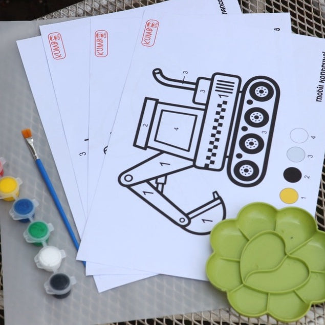 Paket Painting Anak/ Mewarnai