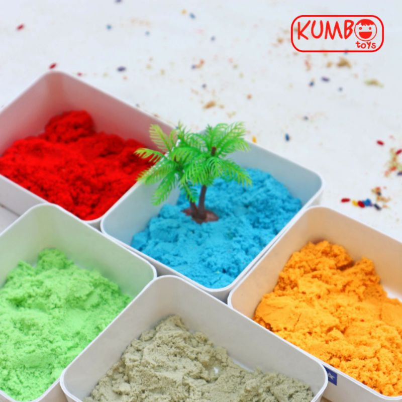 Pasir Ajaib 150 Gram Pouch Magic Sand Sensory Montessori Play