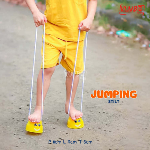 Mainan Edukasi Anak Motoric Play Aktivitas Jalan Tinggi Anak Bakiak Jumping Stilts Walk Stilt Jump Outdoor Fun Sports Toy