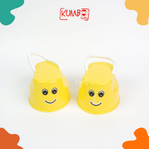 Mainan Edukasi Anak Motoric Play Aktivitas Jalan Tinggi Anak Bakiak Jumping Stilts Walk Stilt Jump Outdoor Fun Sports Toy