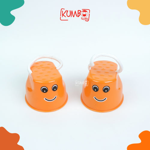Mainan Edukasi Anak Motoric Play Aktivitas Jalan Tinggi Anak Bakiak Jumping Stilts Walk Stilt Jump Outdoor Fun Sports Toy