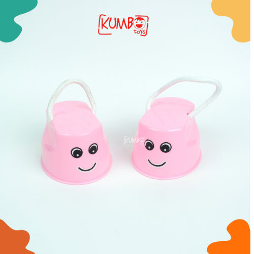 Mainan Edukasi Anak Motoric Play Aktivitas Jalan Tinggi Anak Bakiak Jumping Stilts Walk Stilt Jump Outdoor Fun Sports Toy