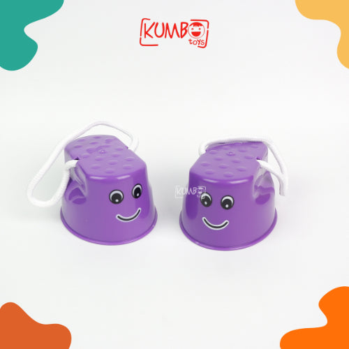 Mainan Edukasi Anak Motoric Play Aktivitas Jalan Tinggi Anak Bakiak Jumping Stilts Walk Stilt Jump Outdoor Fun Sports Toy