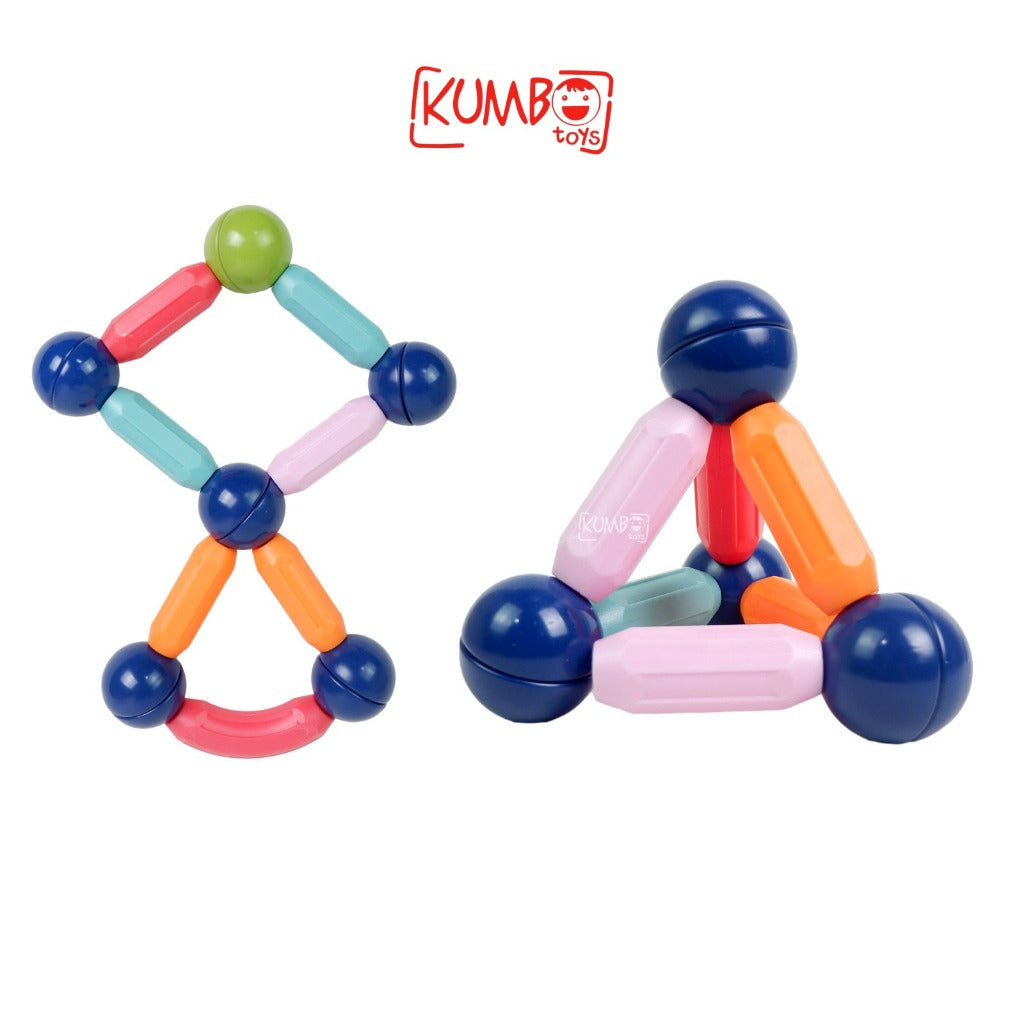 Mainan Edukasi Magnetic Sticks Balls Building Blocks Magnet Toys