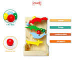 Mainan Montessori Wooden Toys Ball Tracker Mainan Edukasi Anak