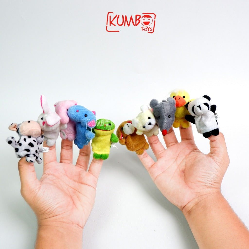 Mainan Anak Boneka Jari Tangan Animal Finger Puppet