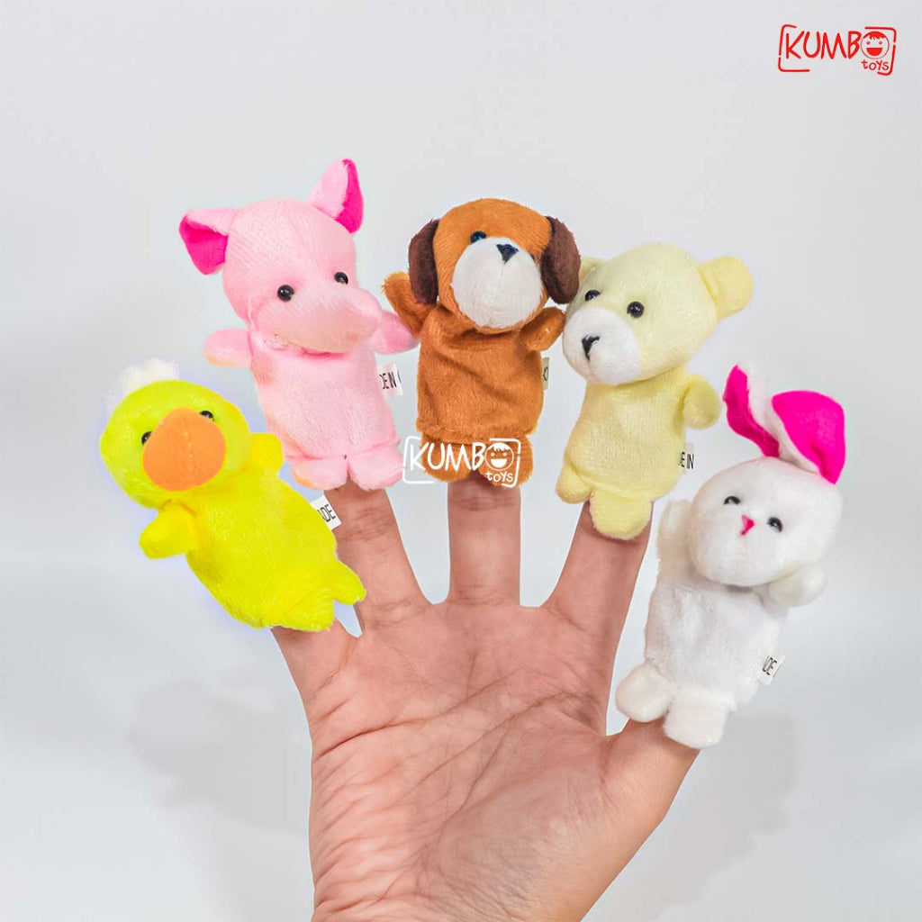 Mainan Anak Boneka Jari Tangan Animal Finger Puppet