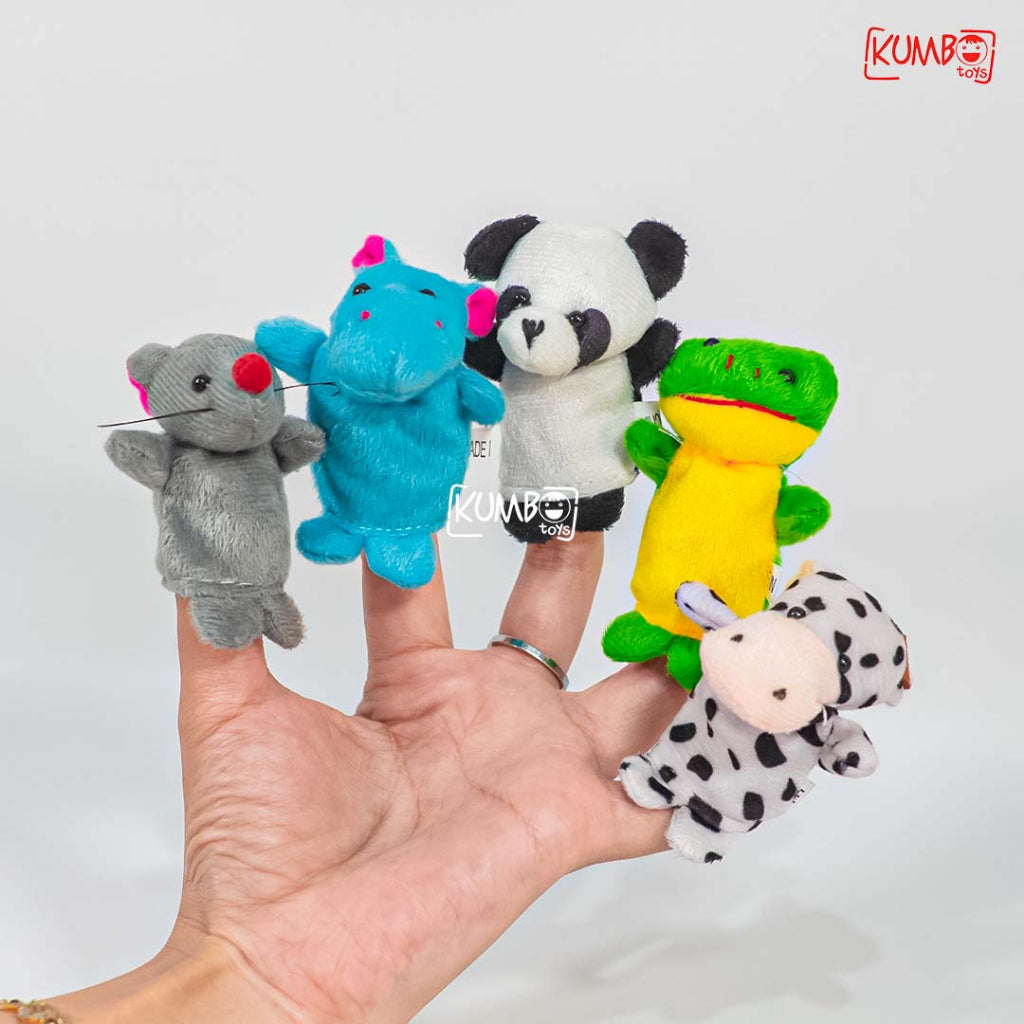 Mainan Anak Boneka Jari Tangan Animal Finger Puppet