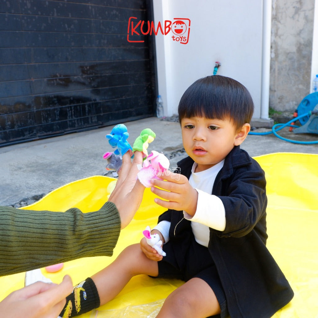 Mainan Anak Boneka Jari Tangan Animal Finger Puppet