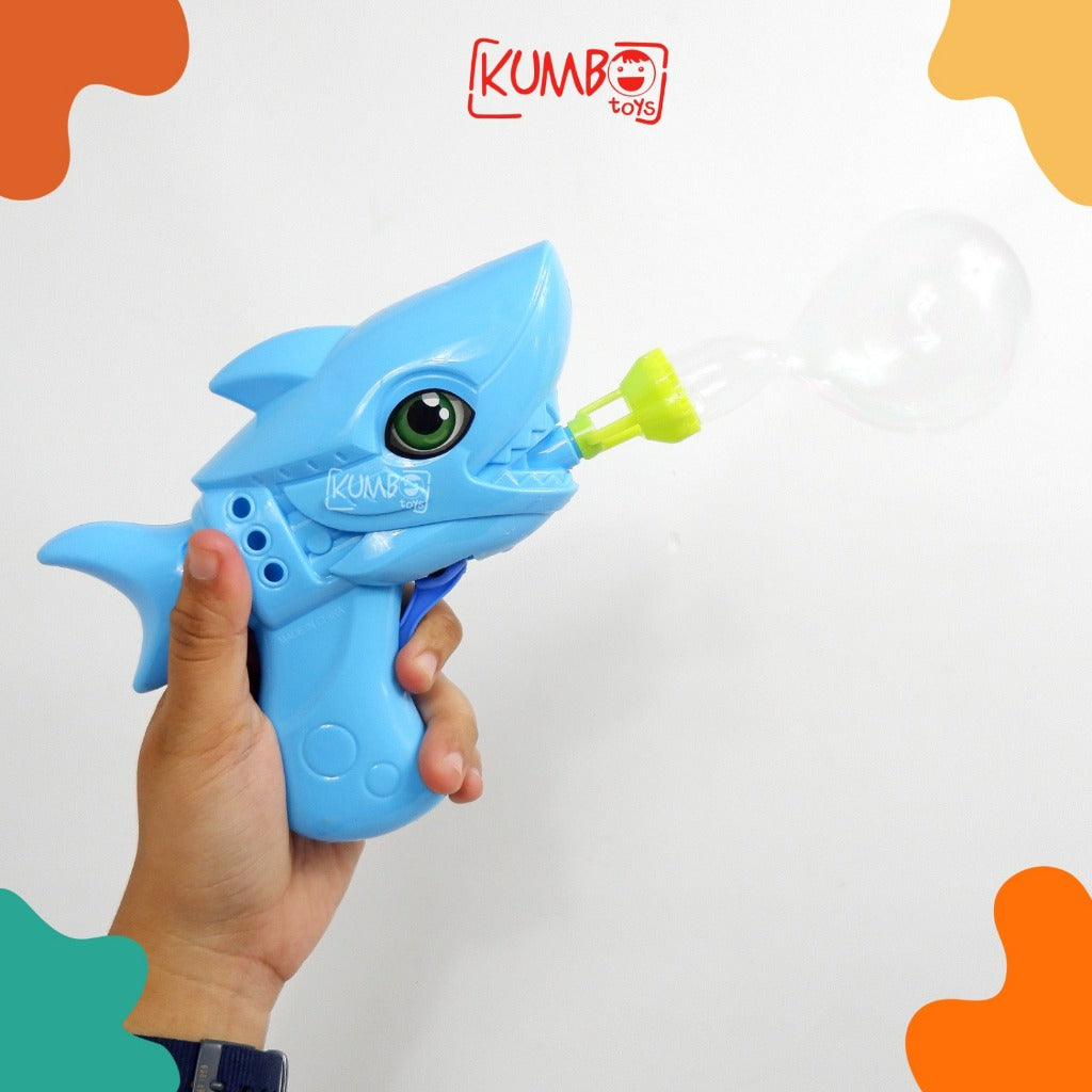 Mainan Edukasi Anak Bubble Set BUBBLE GUN SHARK WIKI