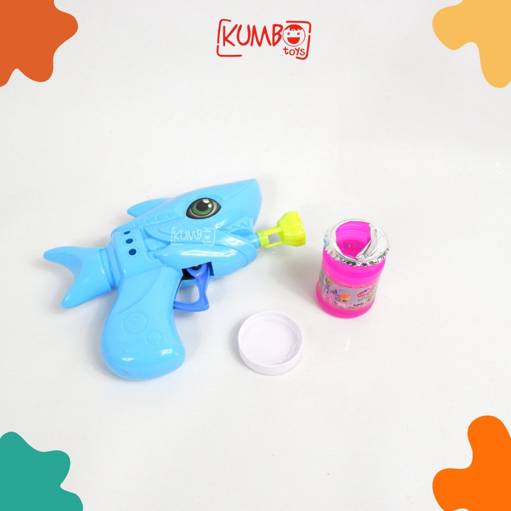 Mainan Edukasi Anak Bubble Set BUBBLE GUN SHARK WIKI