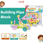 Mainan Edukasi Anak Building Pipe Block Menyusun Balok Pipa