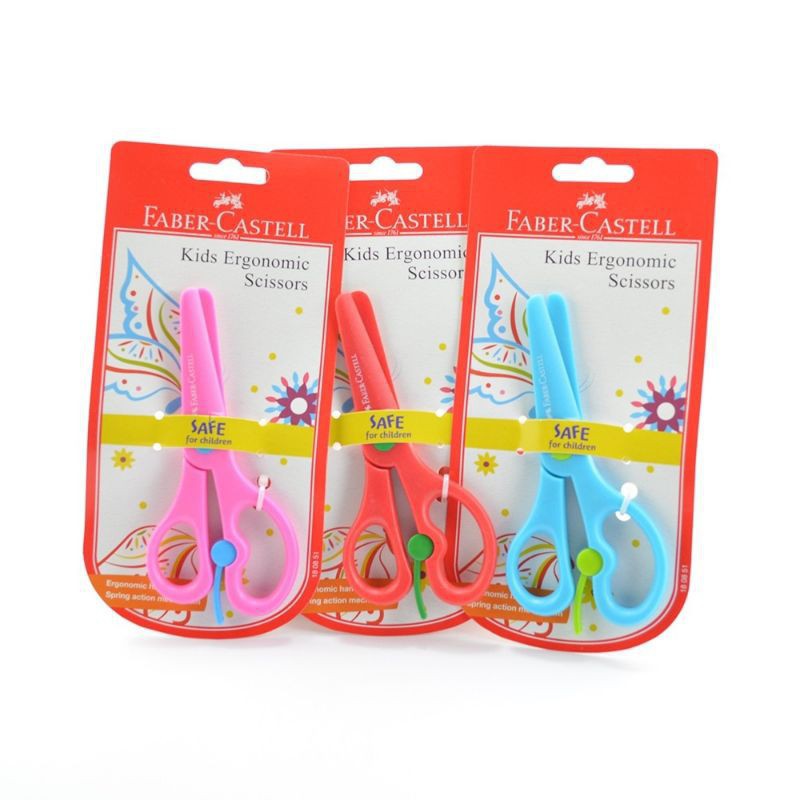 Gunting Kertas Anak Gunting Anak Ujung Tumpul Scissors Kids Faber Castell