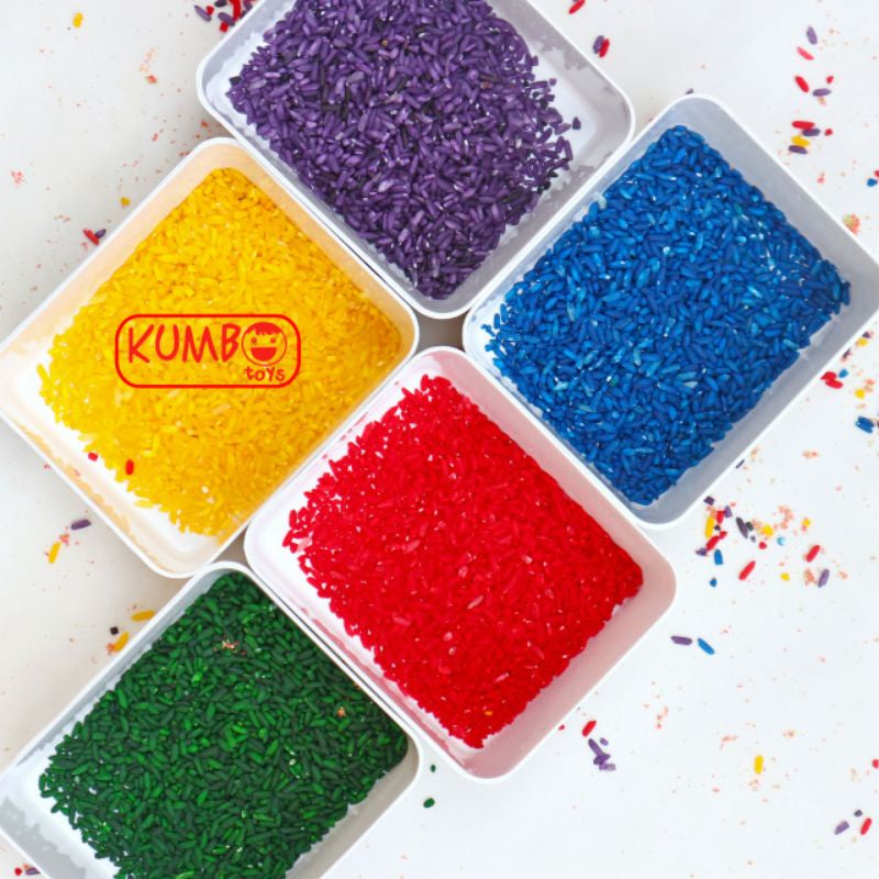 Rainbow Rice Beras Warna Warni Kemasan Pouch 100gr