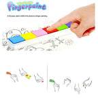 Mainan Edukasi Fingerpaint Menggambar dengan Jari