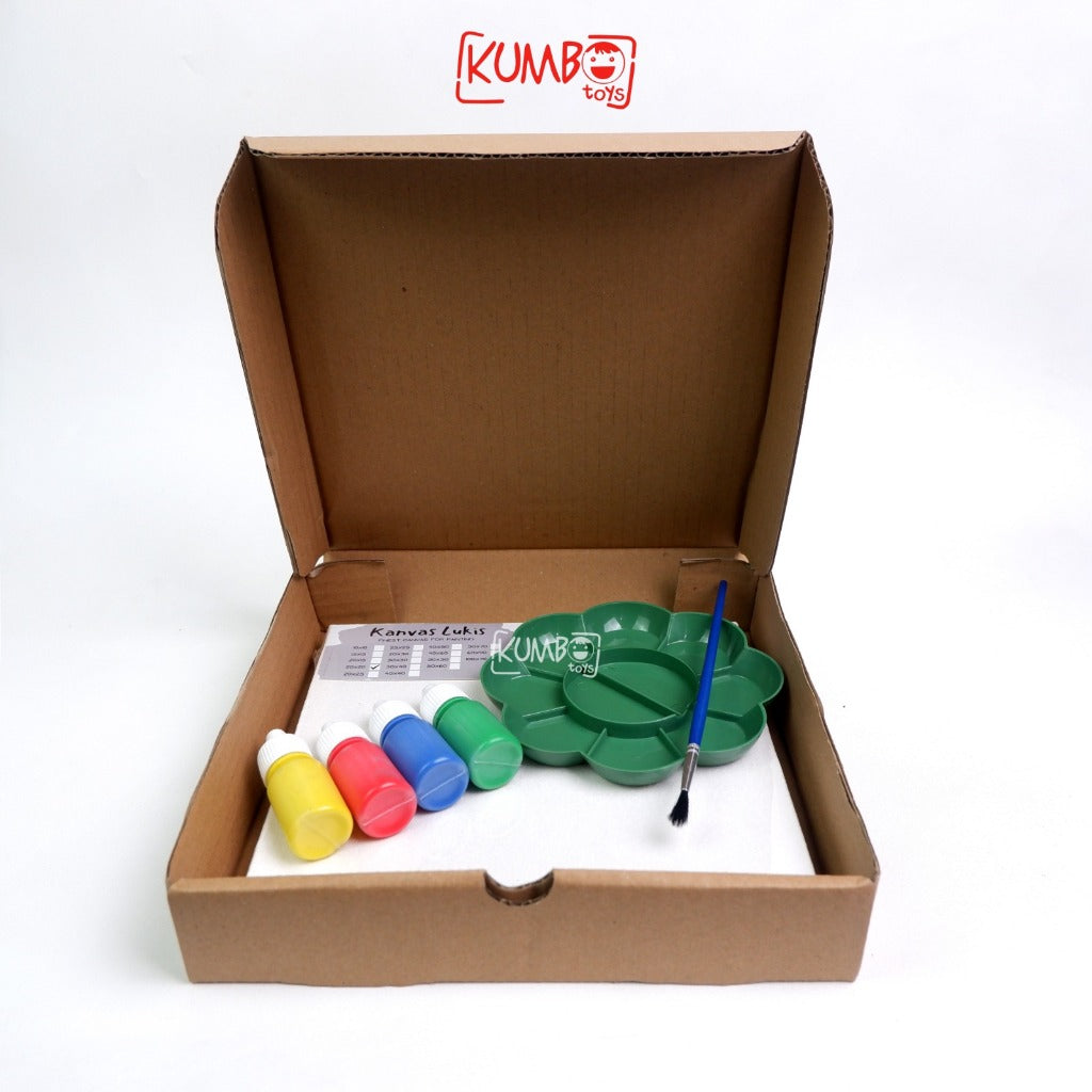 Canvas Painting Set / Set Kanvas Lukis Anak