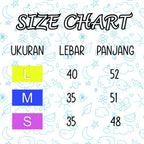 Kaos anak untuk usia 3 sampai 10 tahun