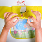 Celemek Baju Anak Apron Masak dan Melukis Karakter Lucu Bib Anti Air EVA