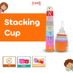 Mainan Susun Anak Mainan Edukasi Stacking Cup Bayi