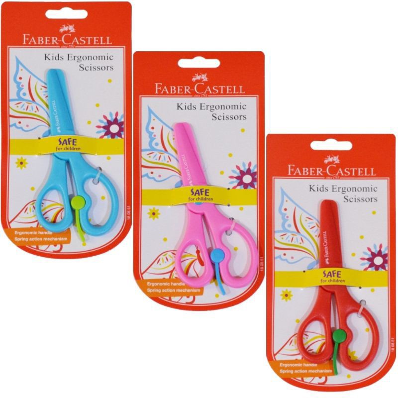 Gunting Kertas Anak Gunting Anak Ujung Tumpul Scissors Kids Faber Castell
