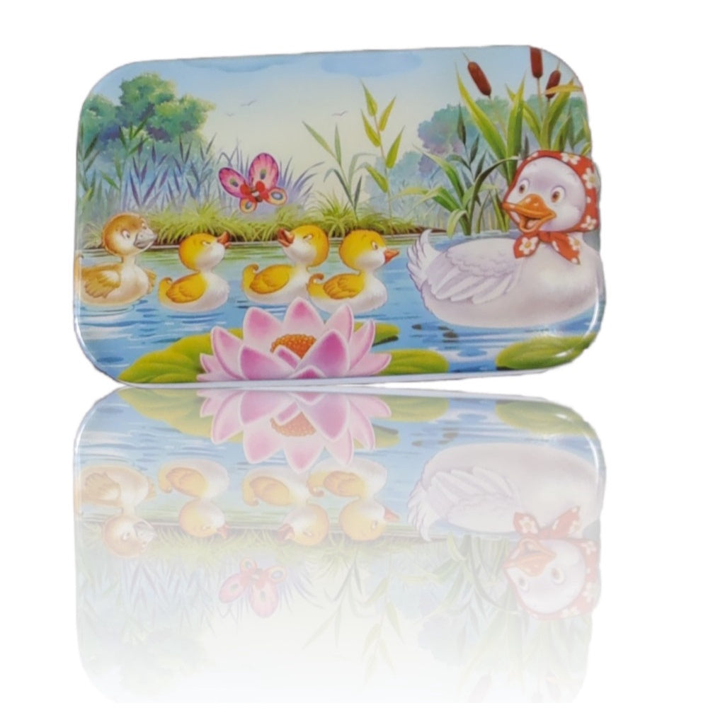 Mainan Edukasi Anak Puzzle Kayu Wooden Puzzle Kotak Besi 60pcs