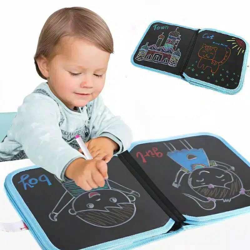 Mainan Edukasi Buku Gambar Lukisan Anak Magic Book