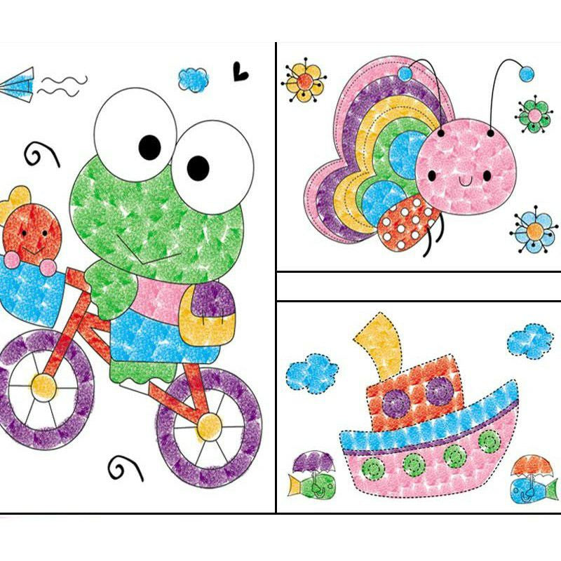 Mainan Edukasi Fingerpaint Menggambar dengan Jari