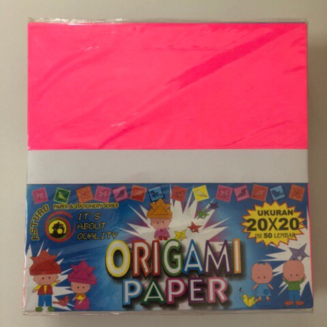 Mainan Anak Kertas Lipat Kertas Warna Kertas Origami
