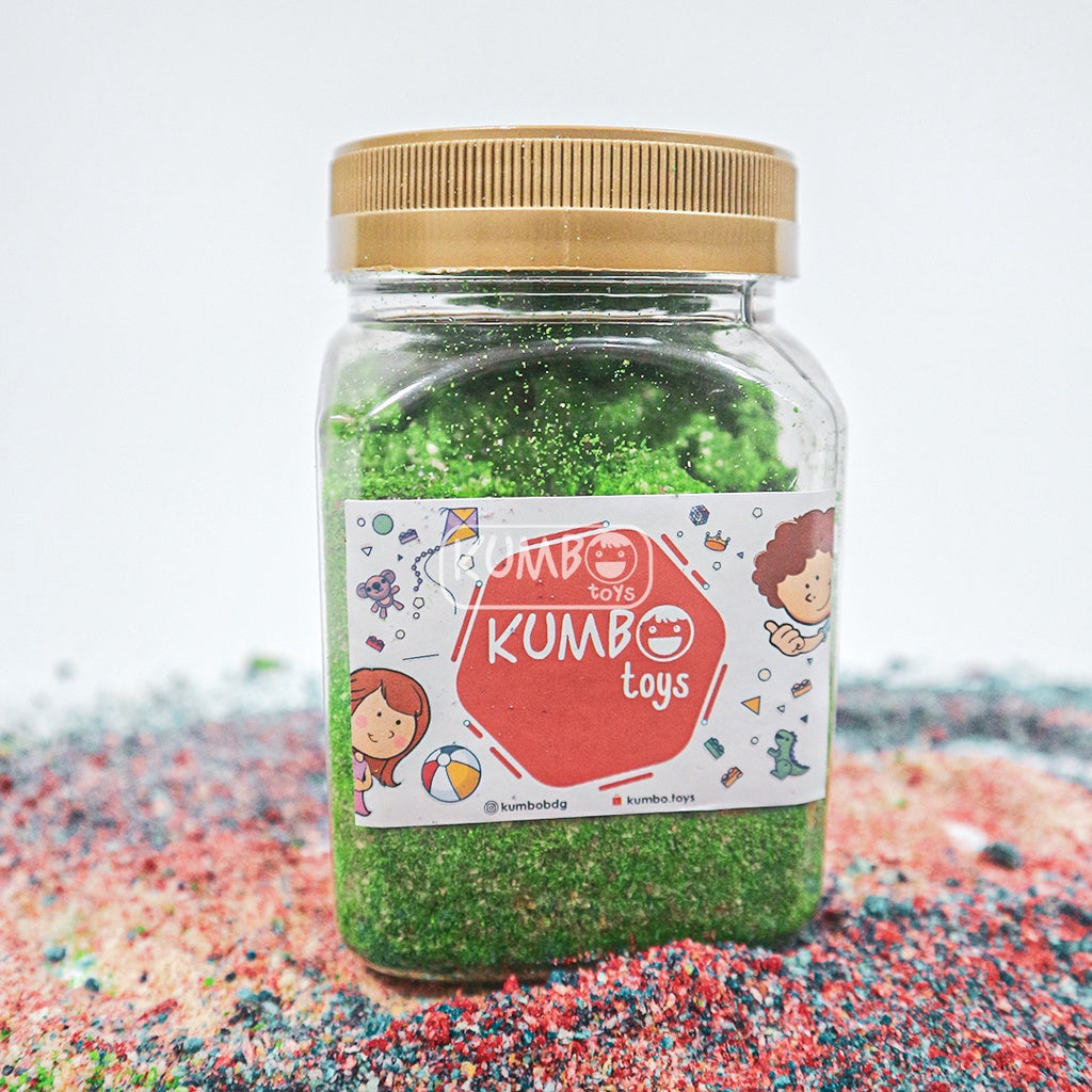 Mainan Edukasi Anak Pasir Edible Sand Montessori Play