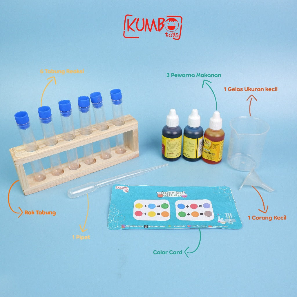 Fun Colour Experimen Mainan Edukasi Anak Colour Mixing