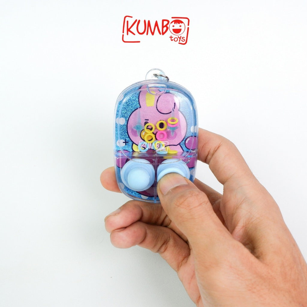 Mainan Edukasi Anak Mini Water Game Ring Gantungan Kunci Ring Air