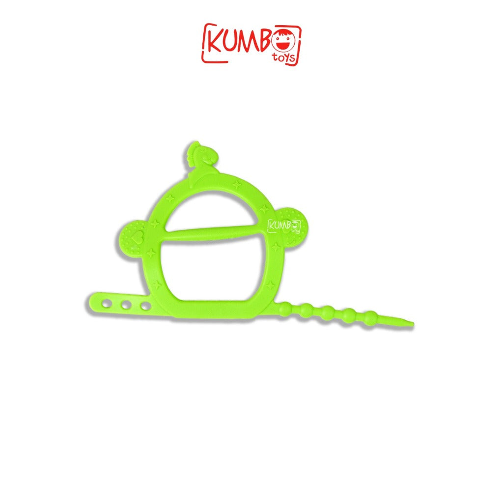 Mainan Gigitan Teether Bayi/ Food Grade Silicon Baby Teether Gloves/ Teether Bayi Gelang Silicon